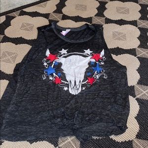 3 for $12 dark grey tank